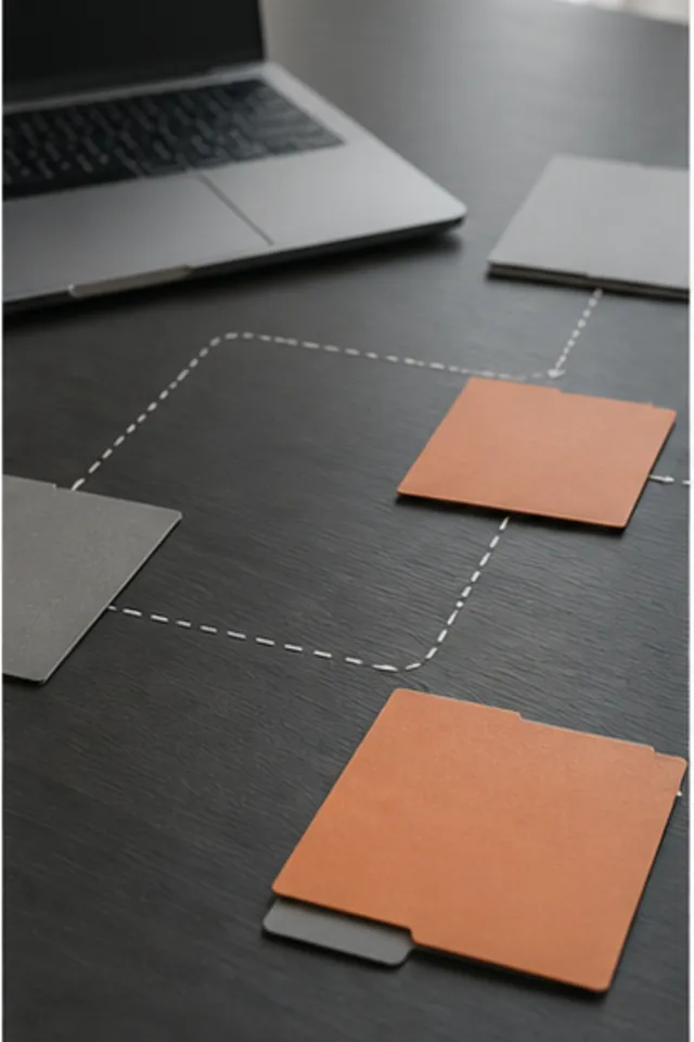workflow desk editorial visual supporting EU Article 27 Representative for organisations operating in Berlin