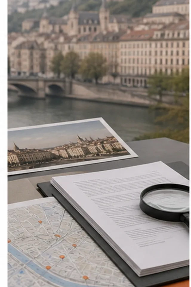 evidence desk editorial visual supporting EU Article 27 Representative for organisations operating in Lyon